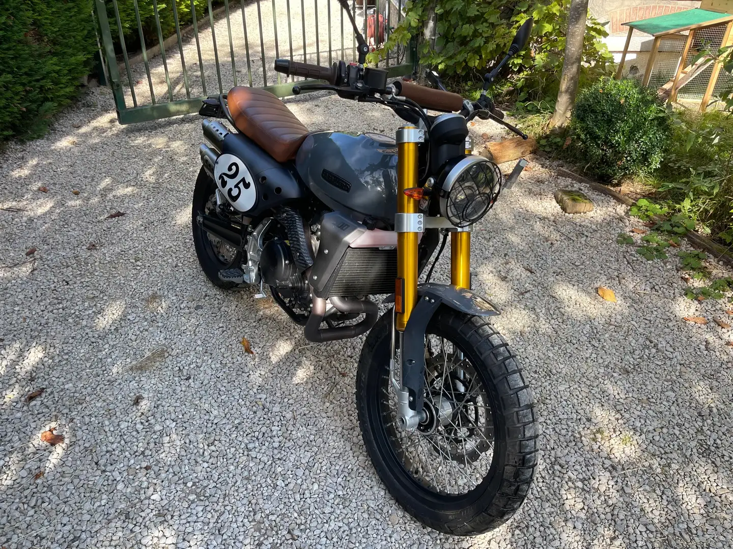 Fantic Caballero 500 SERIE 50 ans , moto jamais immat 480km Szürke - 2