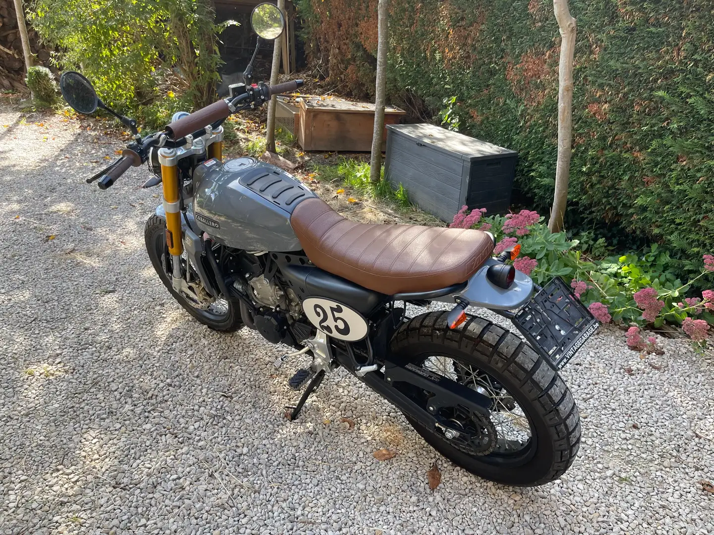 Fantic Caballero 500 SERIE 50 ans , moto jamais immat 480km Gri - 1
