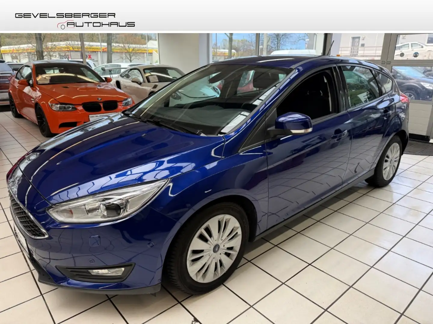 Ford Focus Navigation Sitzheizung AHK aus 1. Hand Bleu - 1