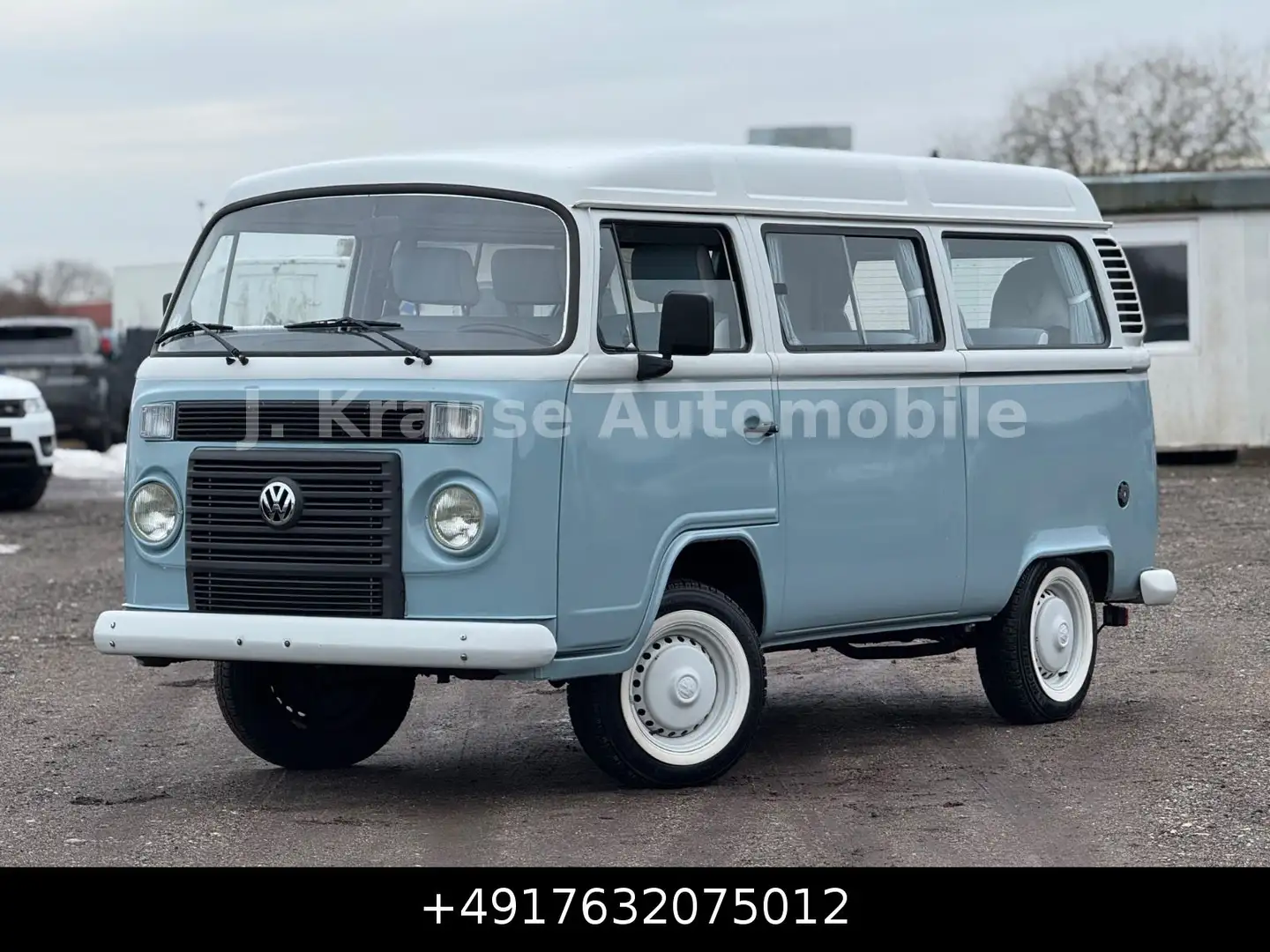 Volkswagen T2 Kombi Last Edition 0071/1200 4448 Km! 9Sitze Blau - 1