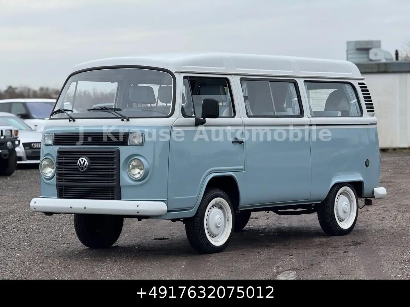 Volkswagen T2 Kombi Last Edition 0071/1200 4448 Km! 9Sitze Blau - 2