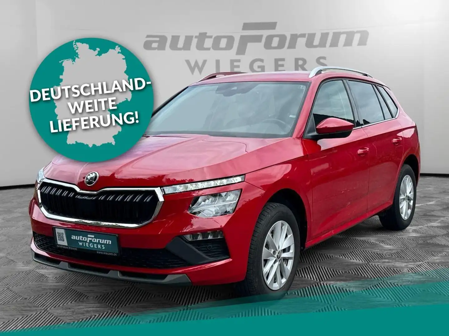 Skoda Kamiq 1,0 TSI SELECTION DSG+Kamera+PDC Rot - 1