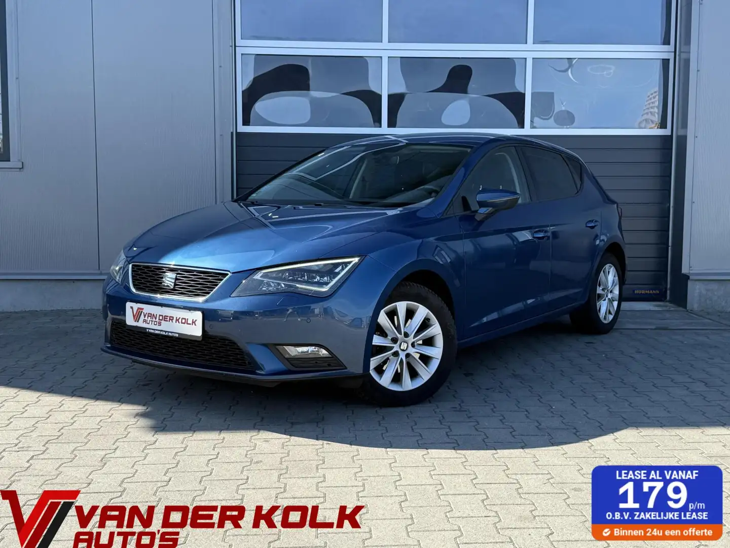 SEAT Leon 1.4 EcoTSI Style CarPlay Navi Cruise Climate Stoel - 1