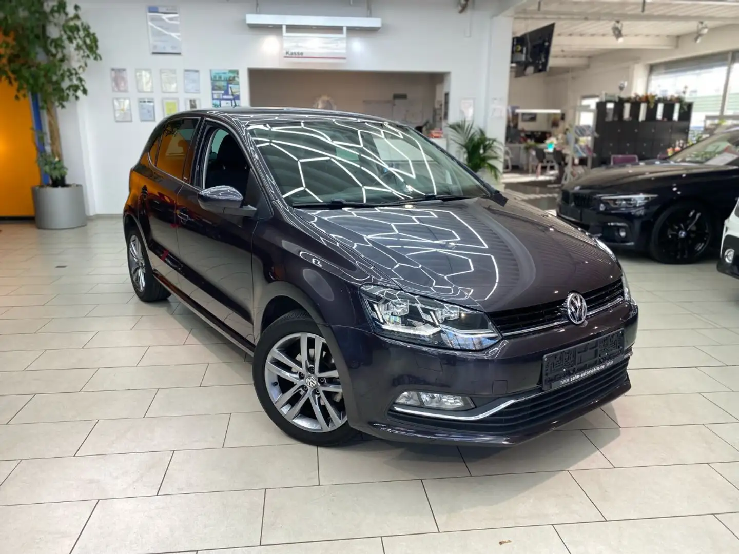 Volkswagen Polo Allstar Automatik Klima PDC v+h SHZ AHK Service un Gris - 1