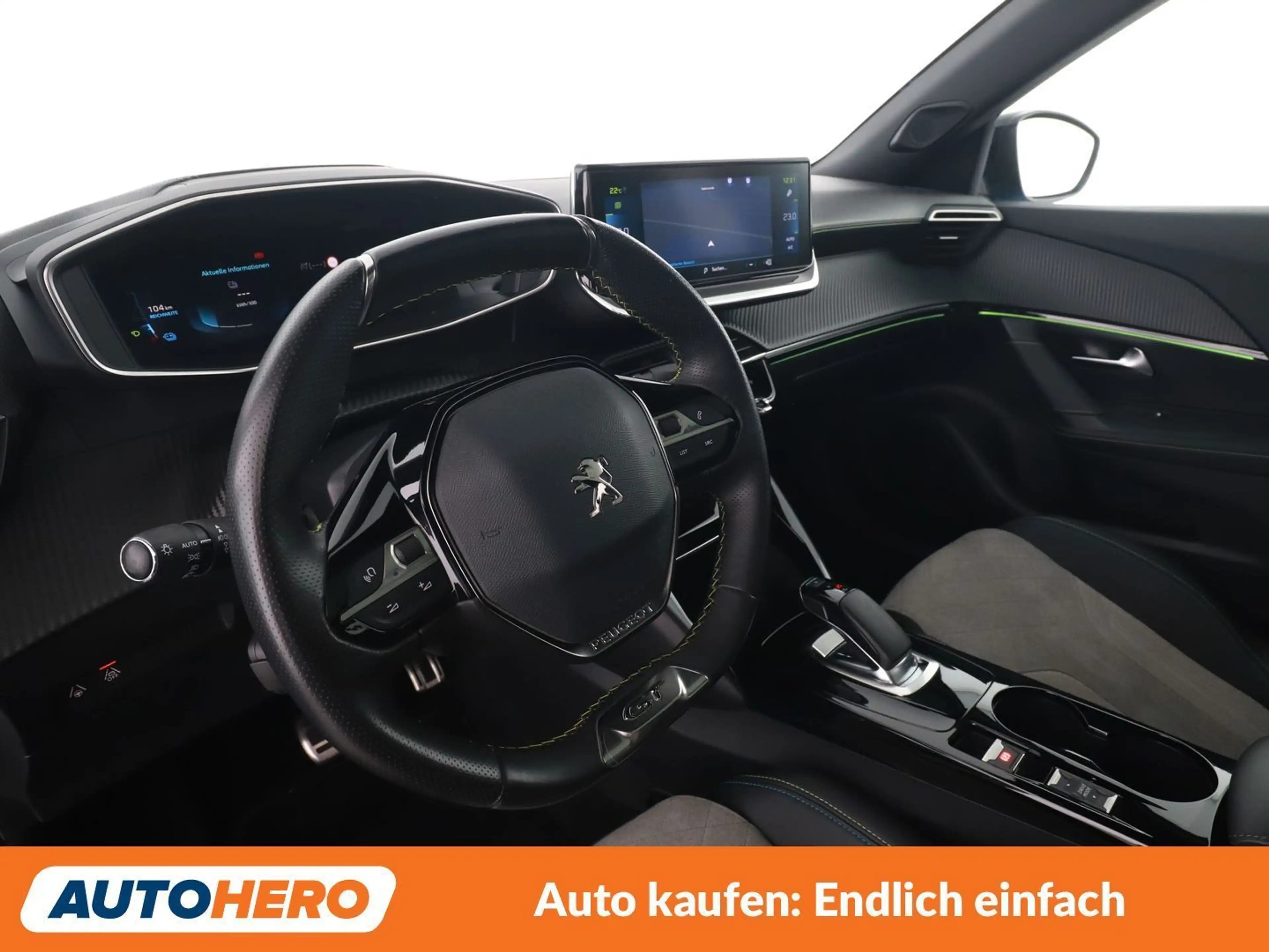 Peugeot e-2008 electric drive 100 kW e GT — photo 11