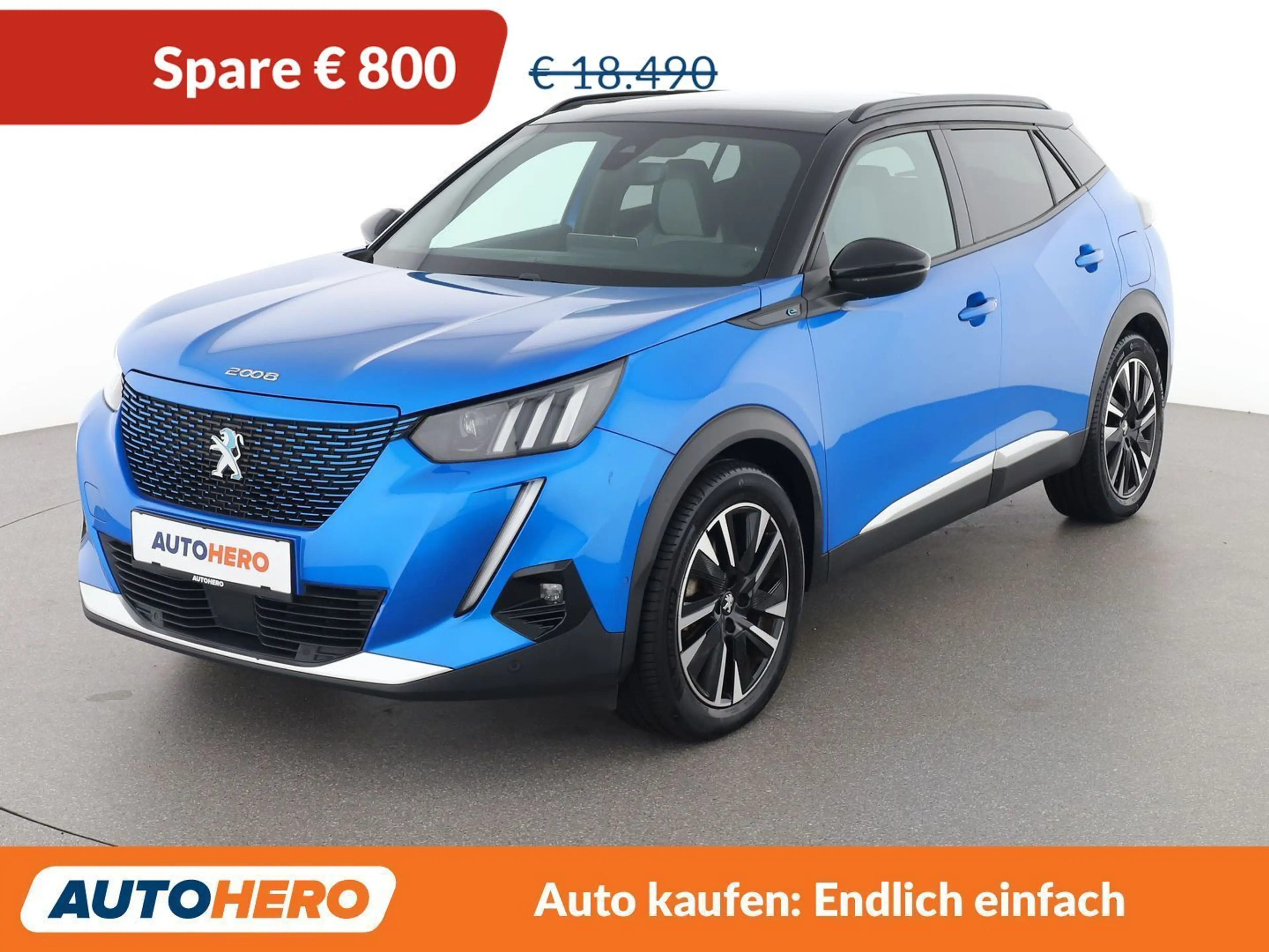 Peugeot e-2008 electric drive 100 kW e GT