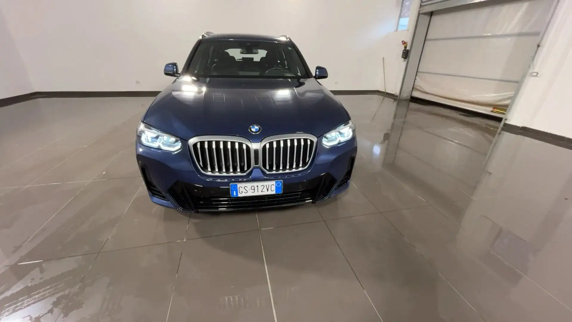 BMW X3 Serie X3 xDrive 20d M Sport auto Bleu - 2