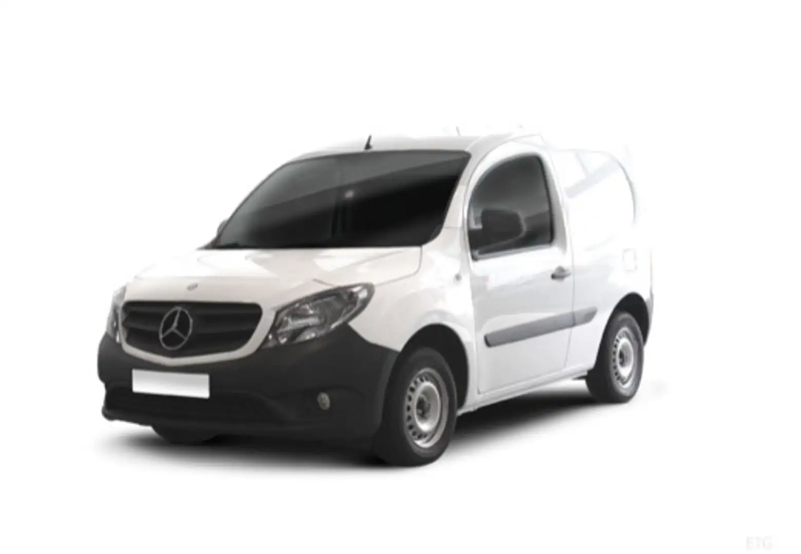Mercedes-Benz Citan N1 Furgón 108CDI BE Largo Blanco - 2