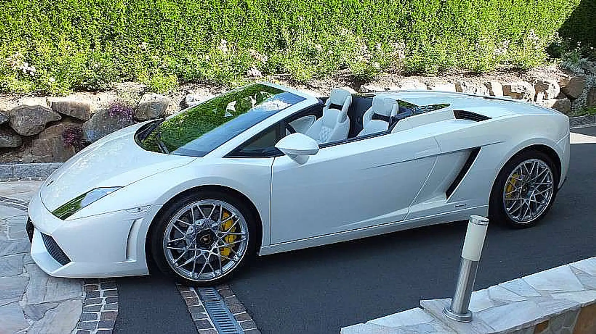 Lamborghini Gallardo Spyder 1 Besitz, Sammler-Fahrzeug Original neue... Weiß - 1