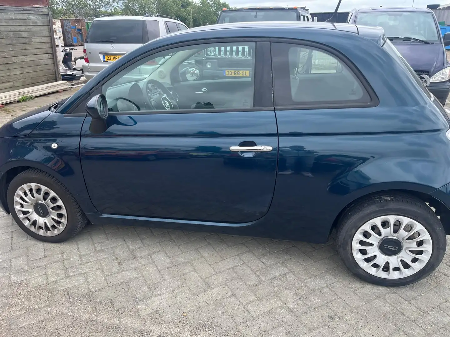 Fiat 500 1.0 TwinAir Pop Airco Blauw - 2