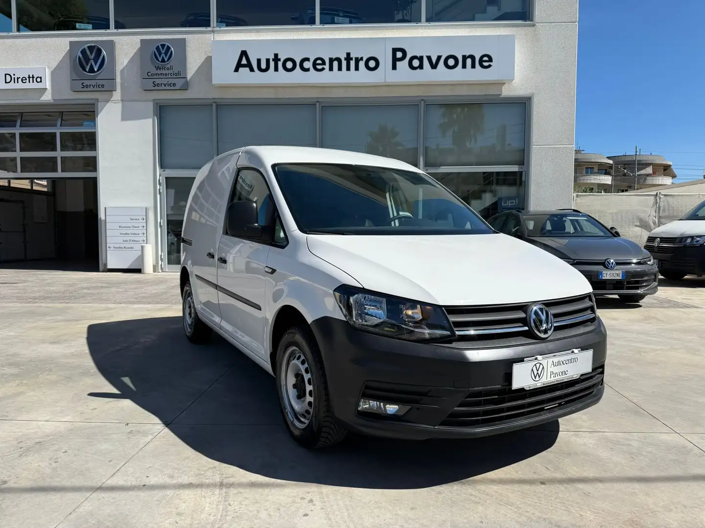 Volkswagen Caddy Van 2.0 Tdi 102 CV Blanc - 1