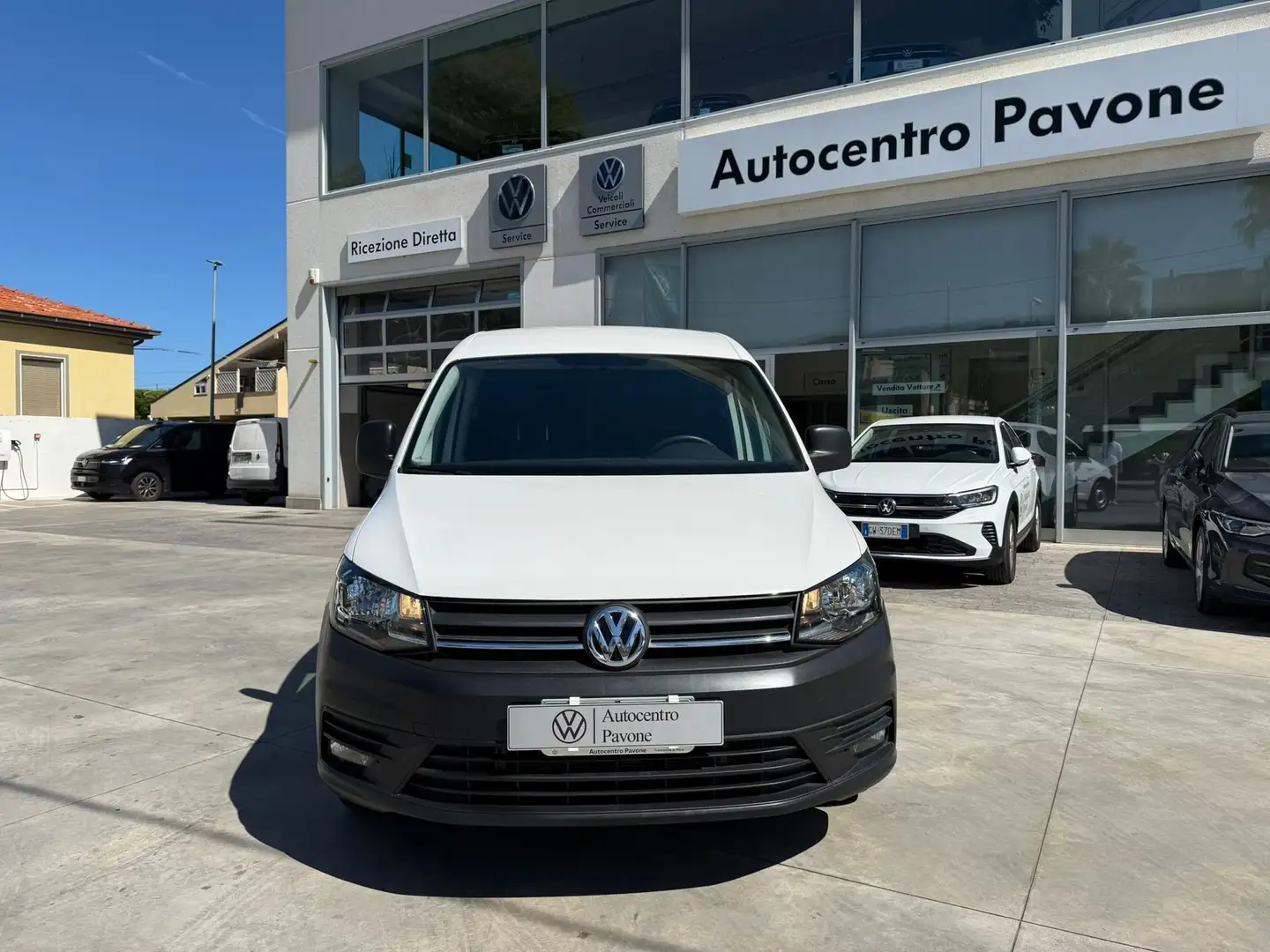 Volkswagen Caddy Van 2.0 Tdi 102 CV Blanc - 2