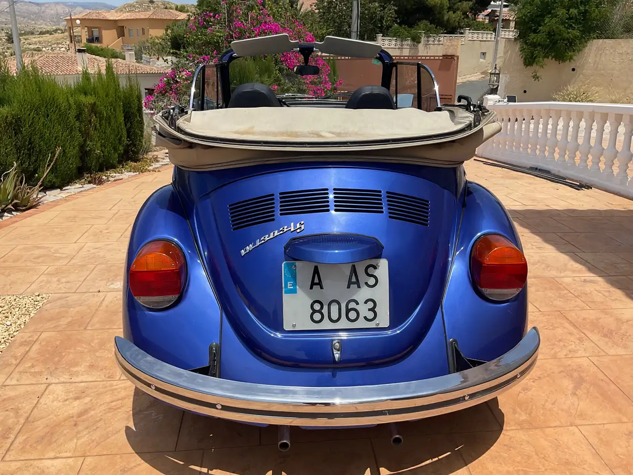 Volkswagen Escarabajo 1303 LS Cabrio historico, foto 3