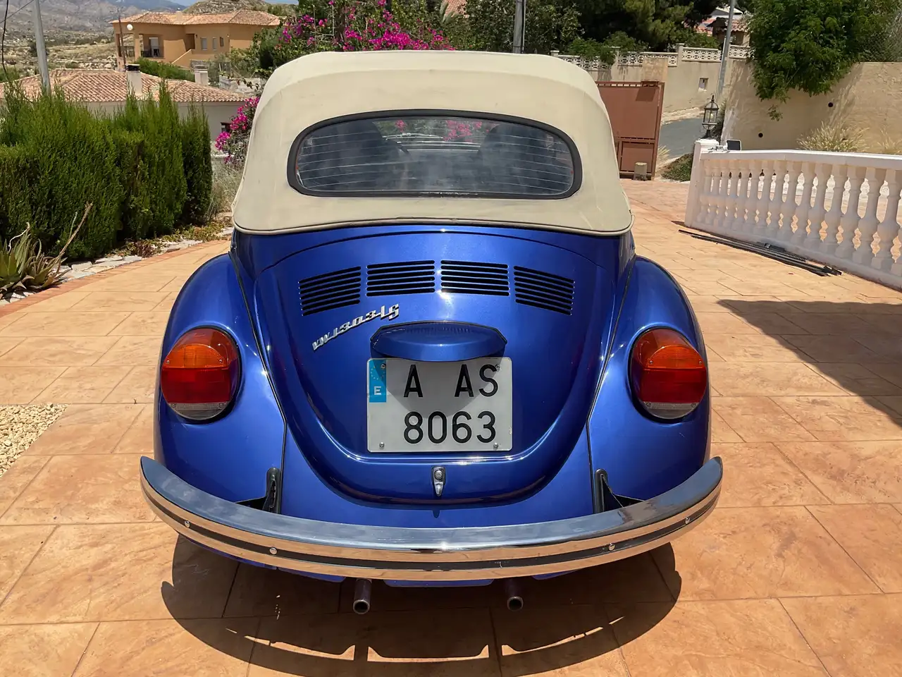 Volkswagen Escarabajo 1303 LS Cabrio historico, foto 10