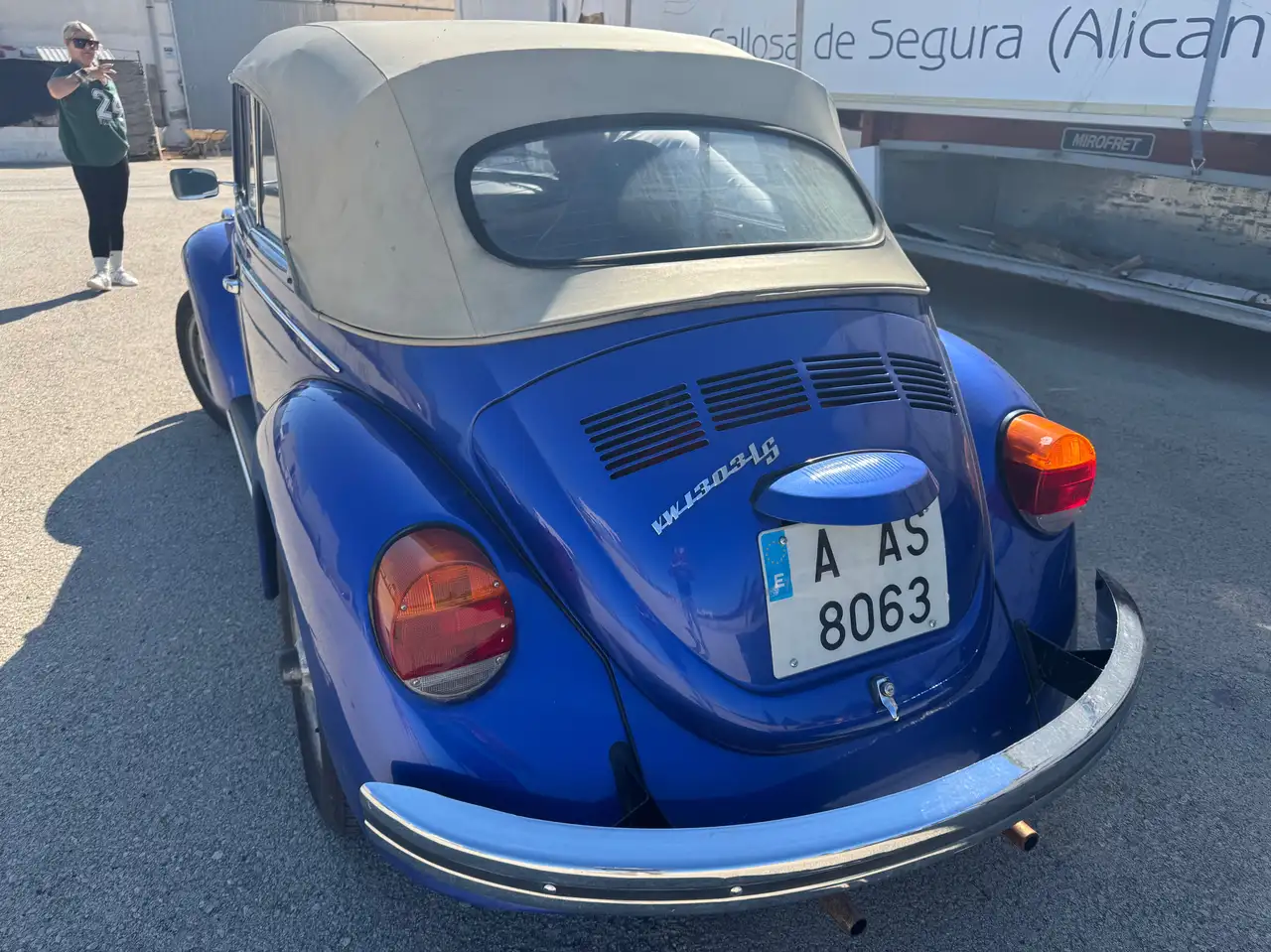 Volkswagen Escarabajo 1303 LS Cabrio historico, foto 8