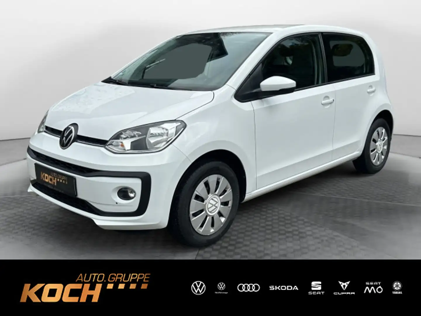 Volkswagen up! 1.0 move Klima Sitzheiz. Weiß - 1