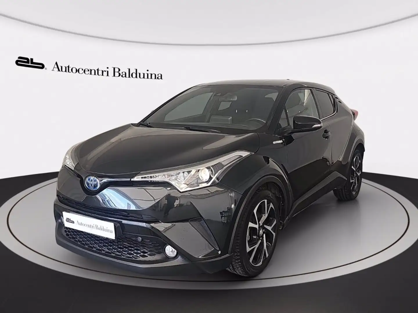 Toyota C-HR 1.8h lounge 2wd e-cvt my18 Nero - 1