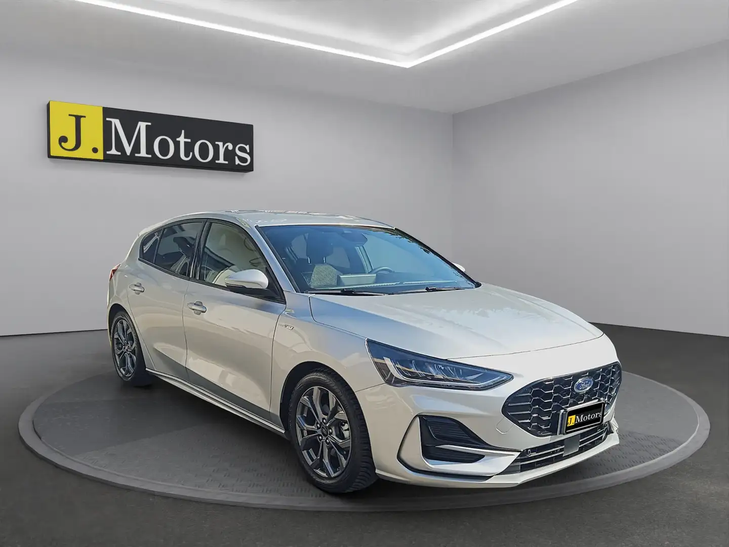 Ford Focus 1.0 HYBRID 125CV 5p. ST-Line Navigatore Sensori Silber - 1