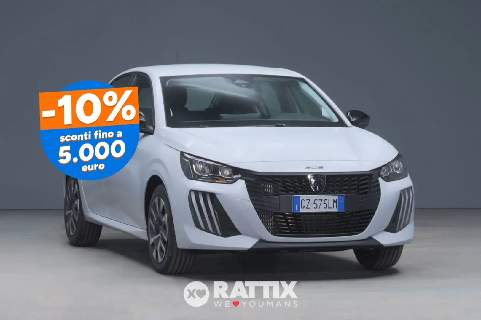 Peugeot 208 1.2 Puretech 100CV Style Bianco - 1