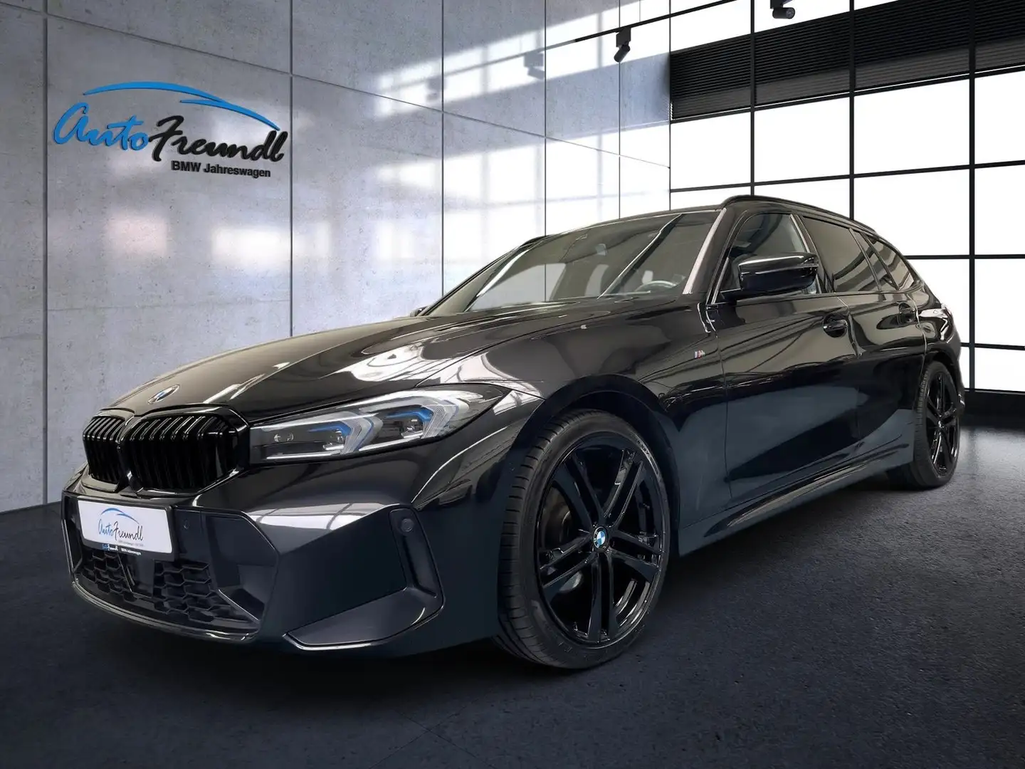 BMW 320 d xDrive M Sport *Pano*19Zoll*ACC*Ad.FW* Noir - 1