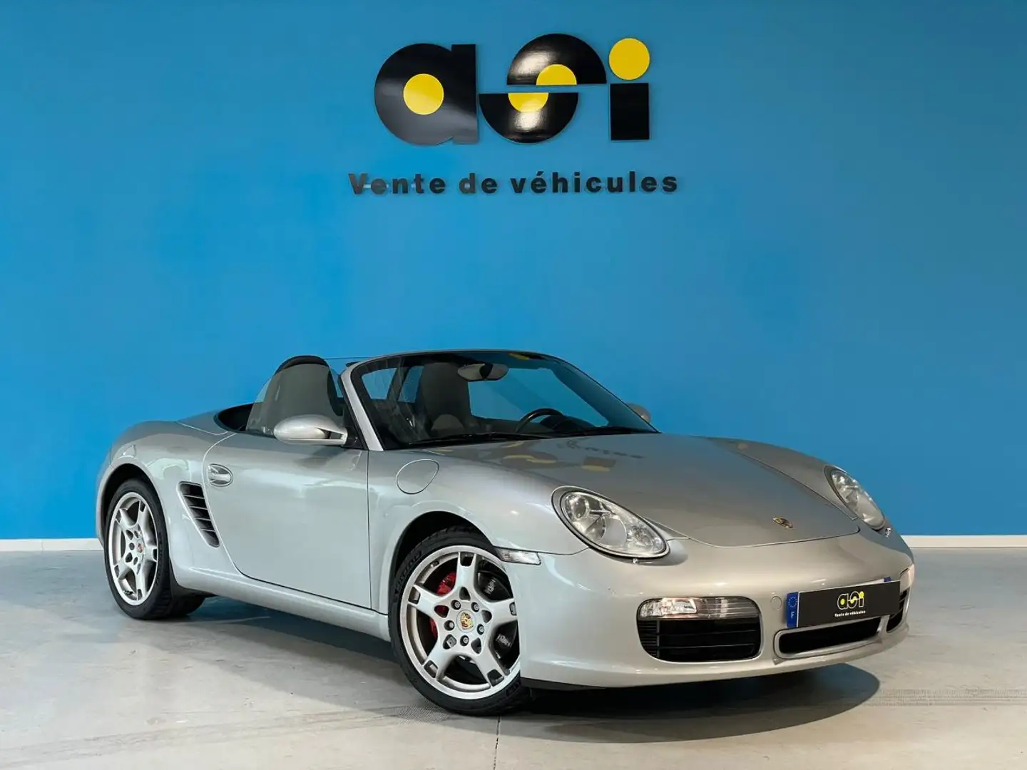 Porsche Boxster Boxster  987 CABRIOLET S Gris - 1