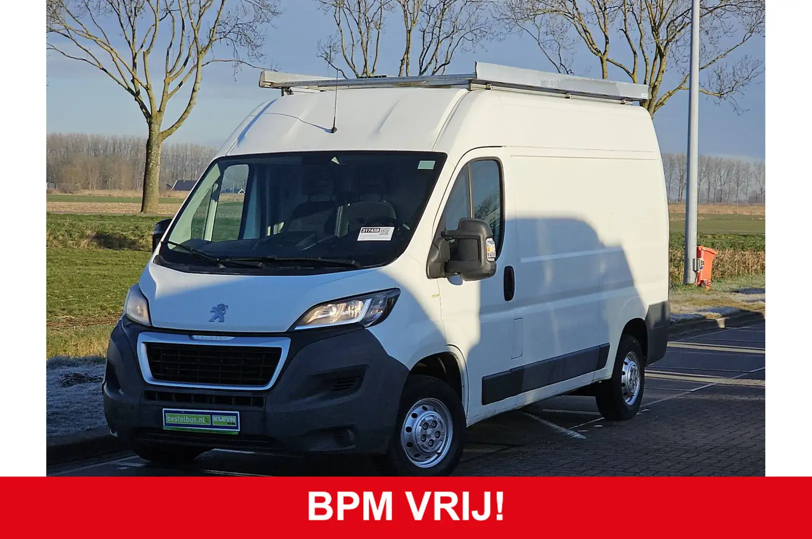 Peugeot Boxer 333 2.2 HDI L2H2 Airco Imperiaal-Trap Trekhaak Cam Wit - 1