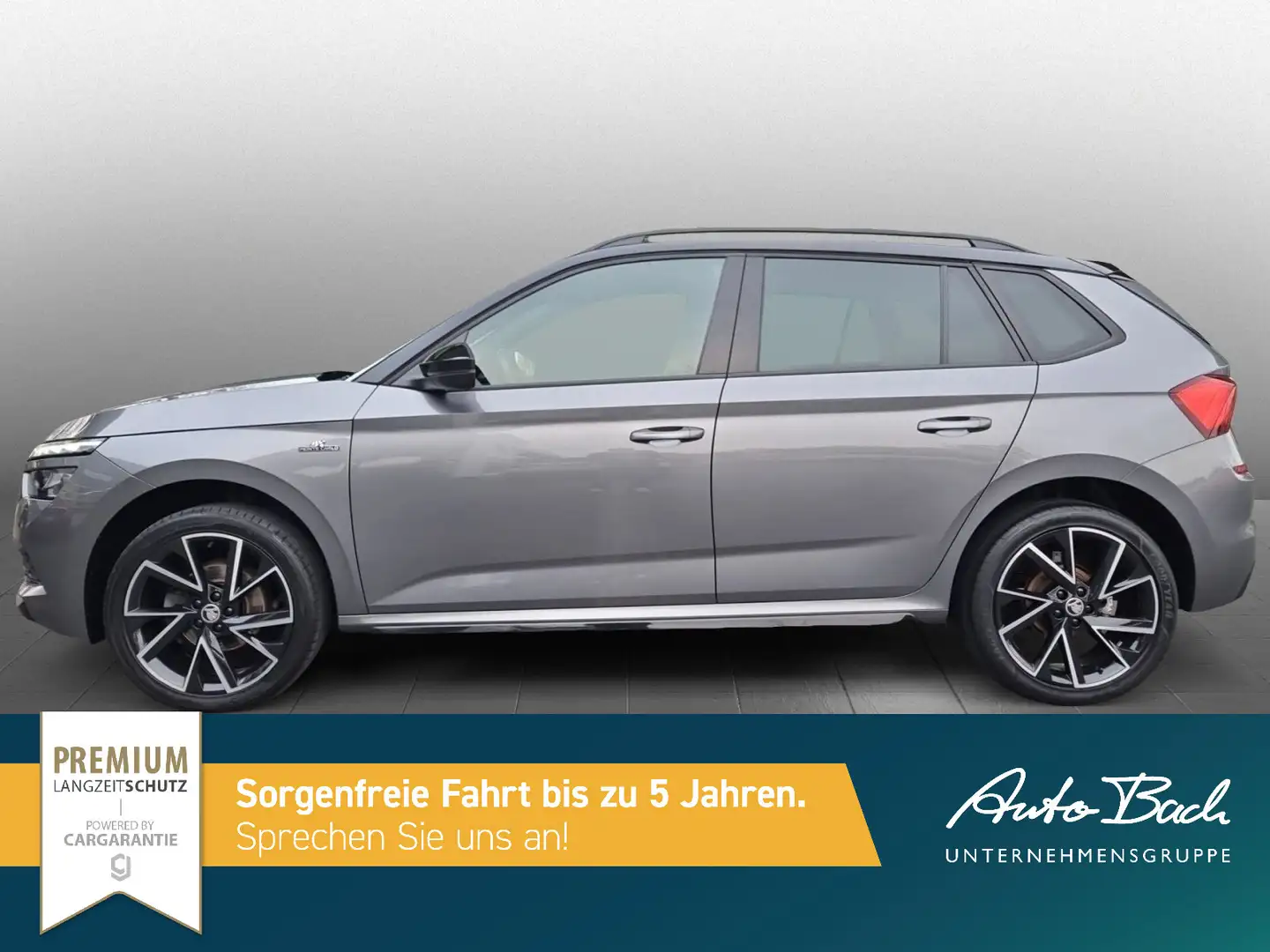 Skoda Kamiq 1.5TSI Monte Carlo Navi LED Panorama ACC Gris - 2