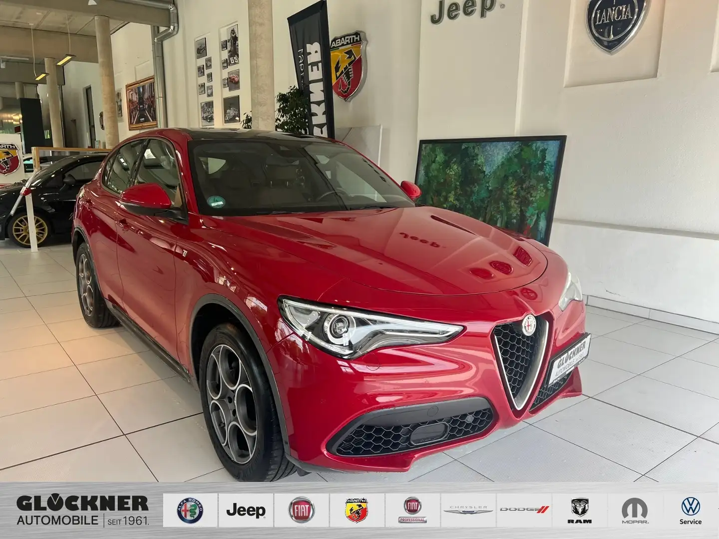 Alfa Romeo Stelvio Ti Q4 Rot - 1