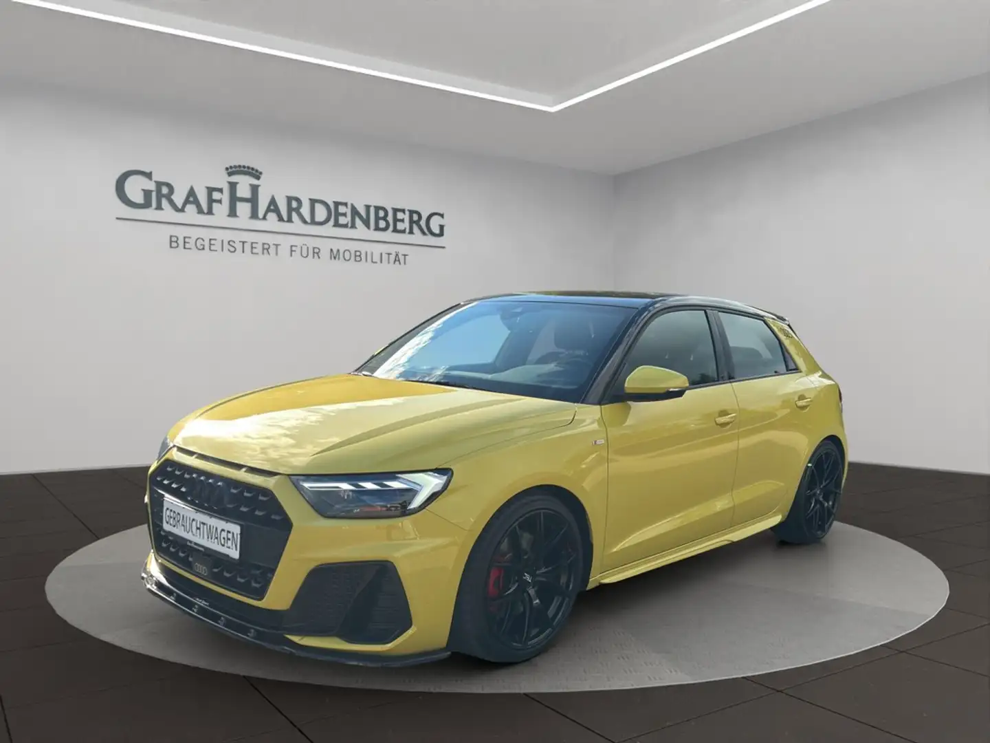 Audi A1 Sportback S line 40 TFSI S tronic Gelb - 1