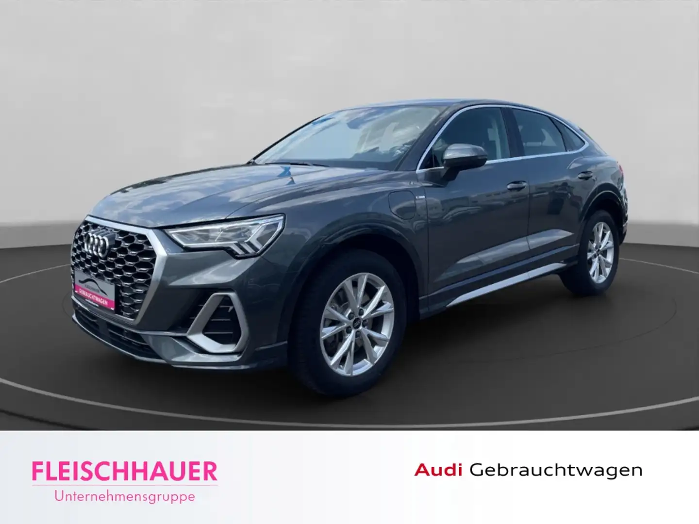 Audi Q3 Sportback 45 TFSI e S line AHK schwenk SHZ RFK Sou Grau - 1