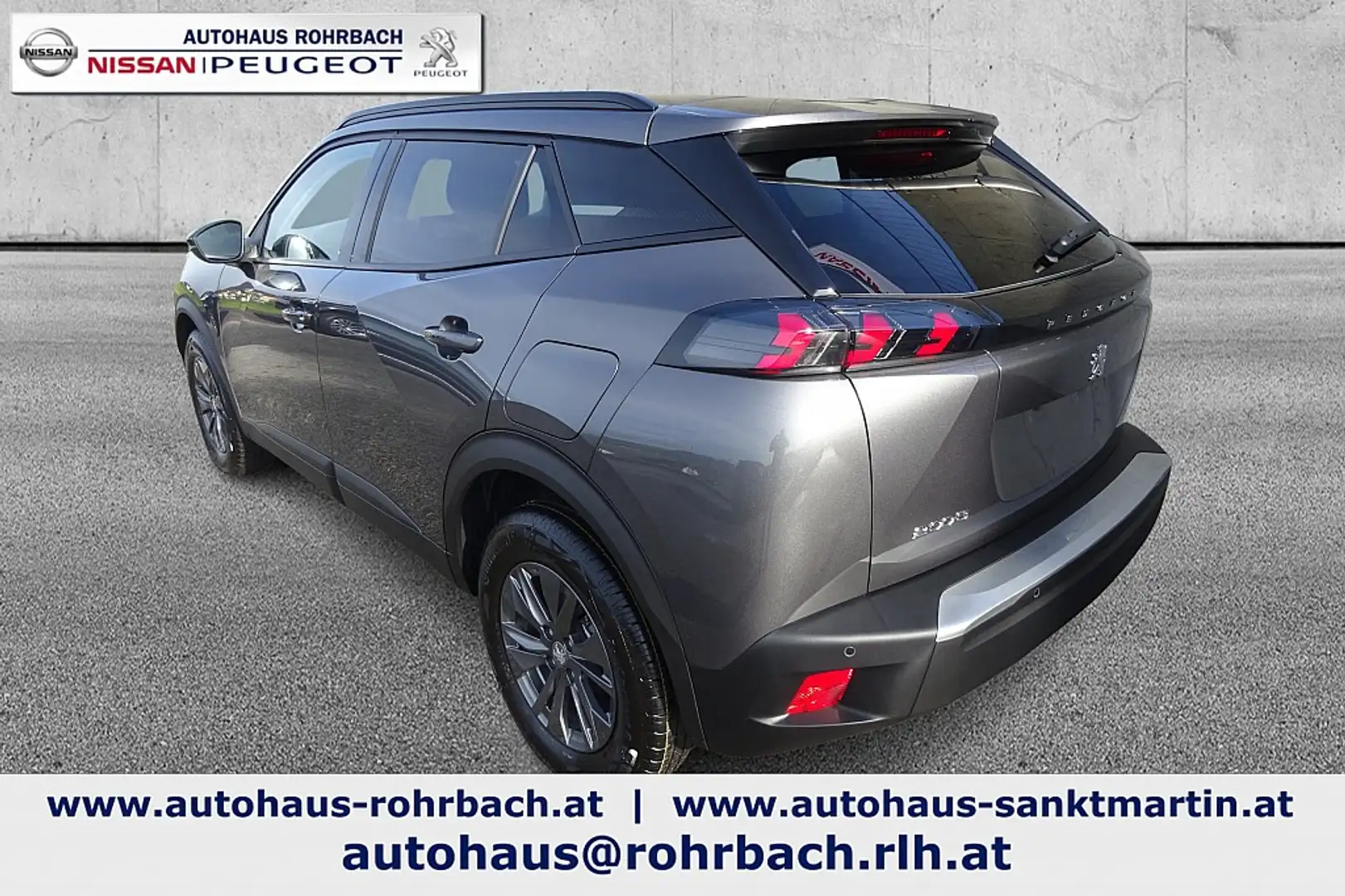 Peugeot 2008 PureTech 100 S&S Style 6-Gang-Manuell Grau - 2