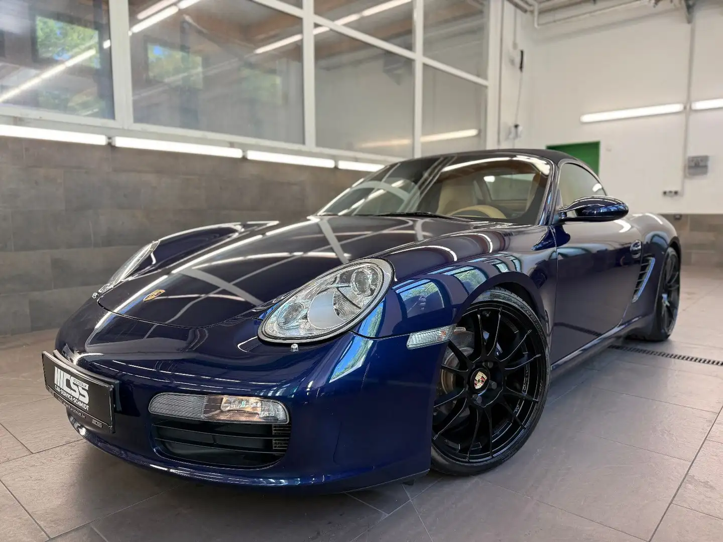 Porsche Boxster Navi Xenon Leder OZ 19" KW Gewinde 1.Hd. Albastru - 2