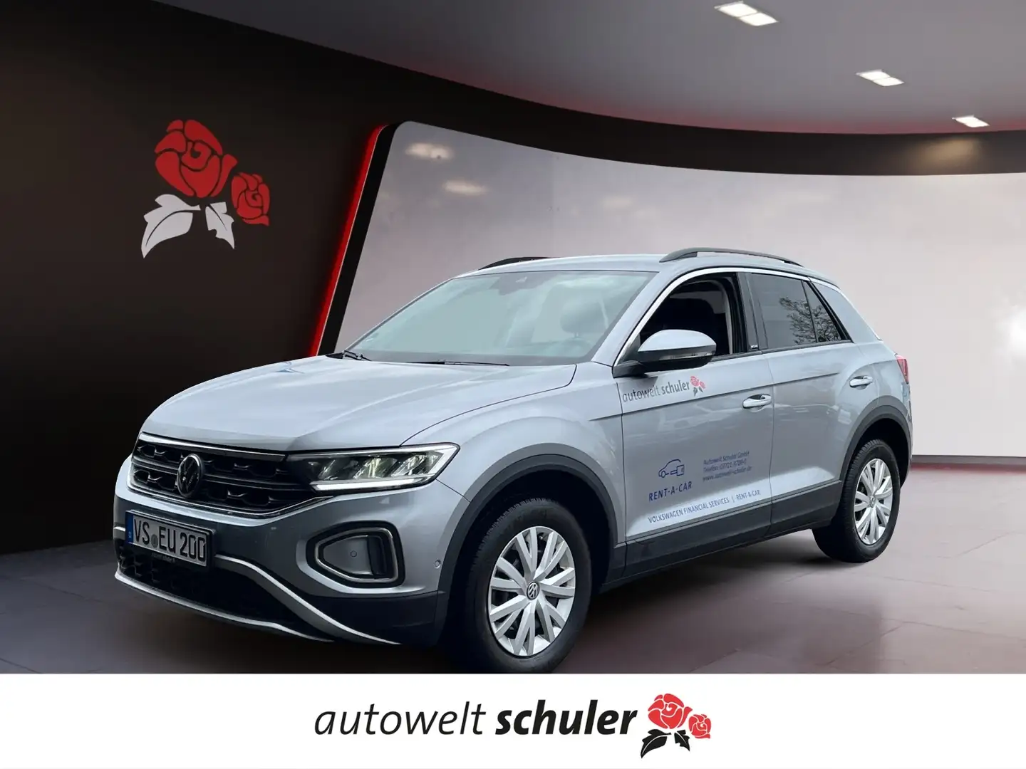 Volkswagen T-Roc 1,5 TSI DSG Move AHK Navi Silber - 1