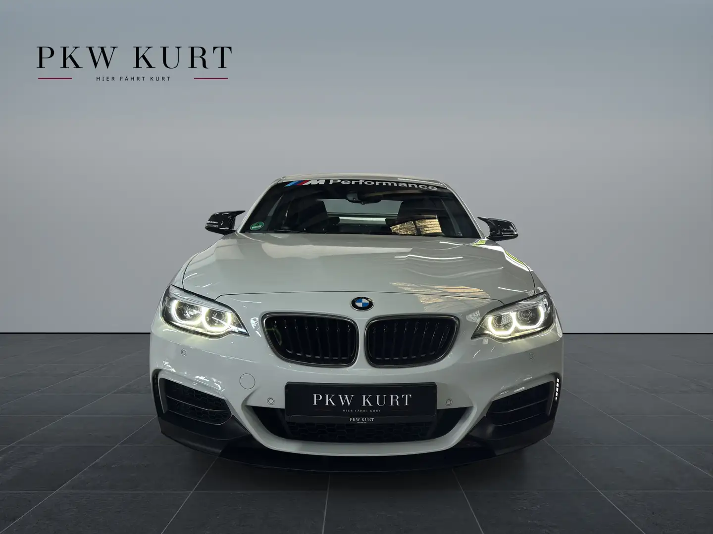 BMW 240 Deutsch *1.Hand *Virtual Carbon Heckflügel Weiß - 2