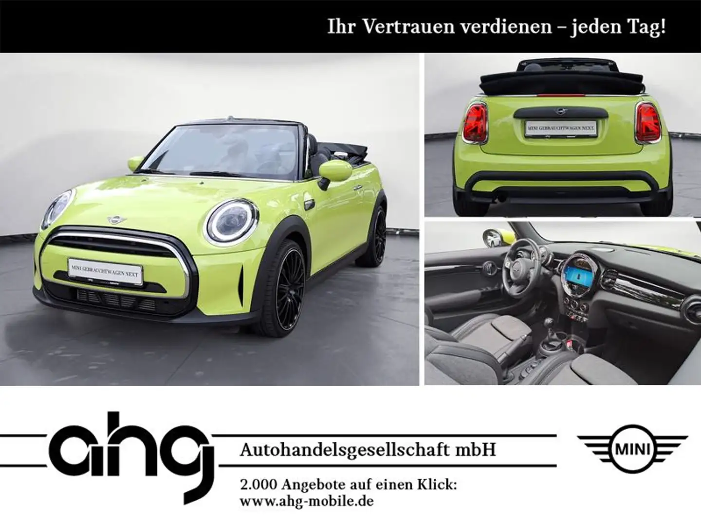 MINI One Cabrio Clas. Trim | Breyton | LED | Garantie Geel - 1