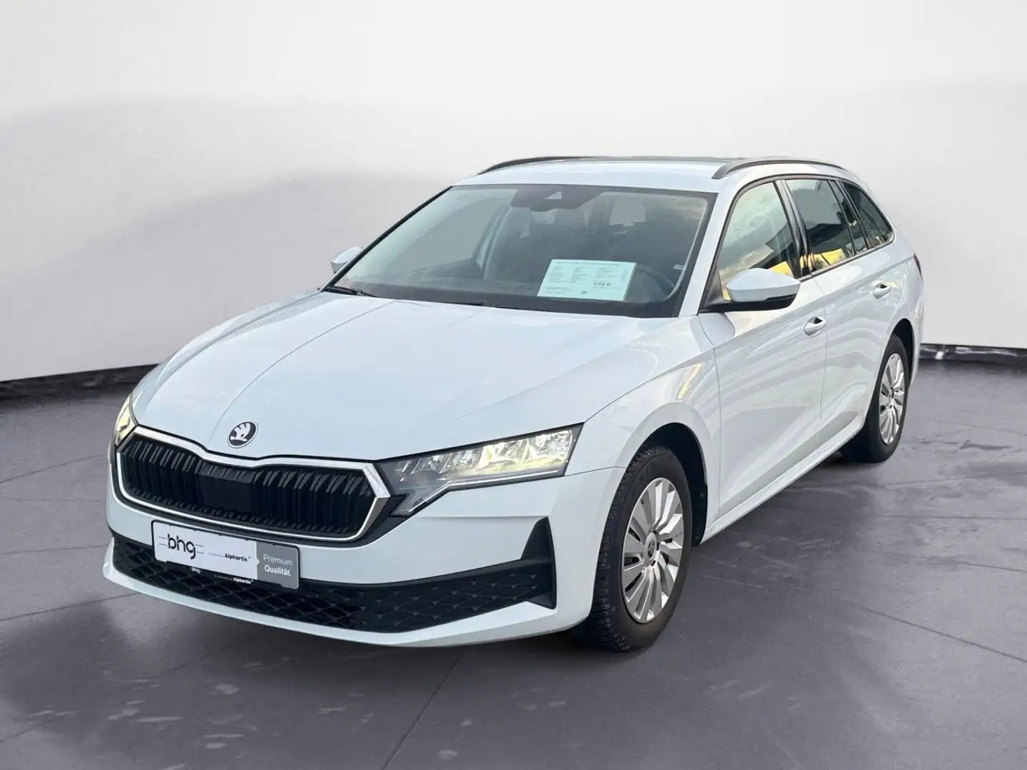 Skoda Octavia Combi 2.0 TDI Essence PDC hinten SHZ DAB Weiß - 2