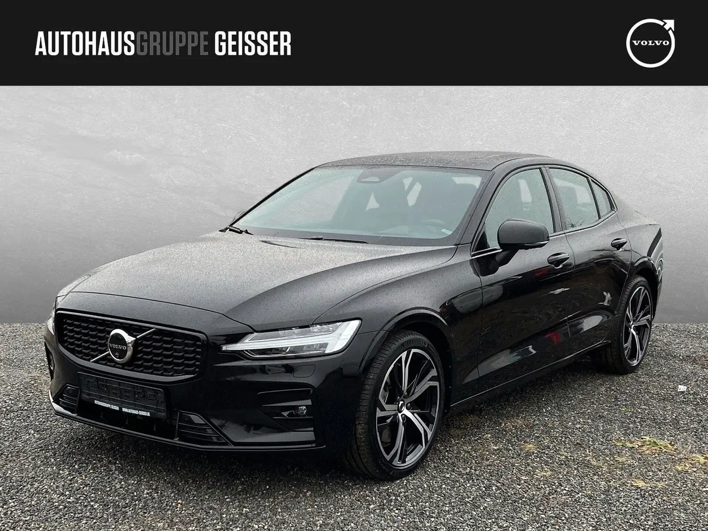 Volvo S60 B5 AWD Mild-Hybrid Ultimate Dark ACC BLIS SD Schwarz - 1