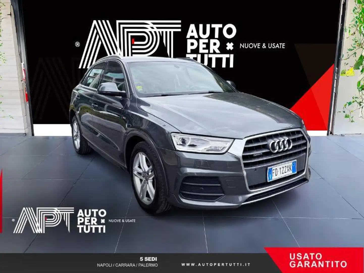 Audi Q3 Q3 2.0 tdi Design 4Edition quattro 184cv s-tronic Gris - 2