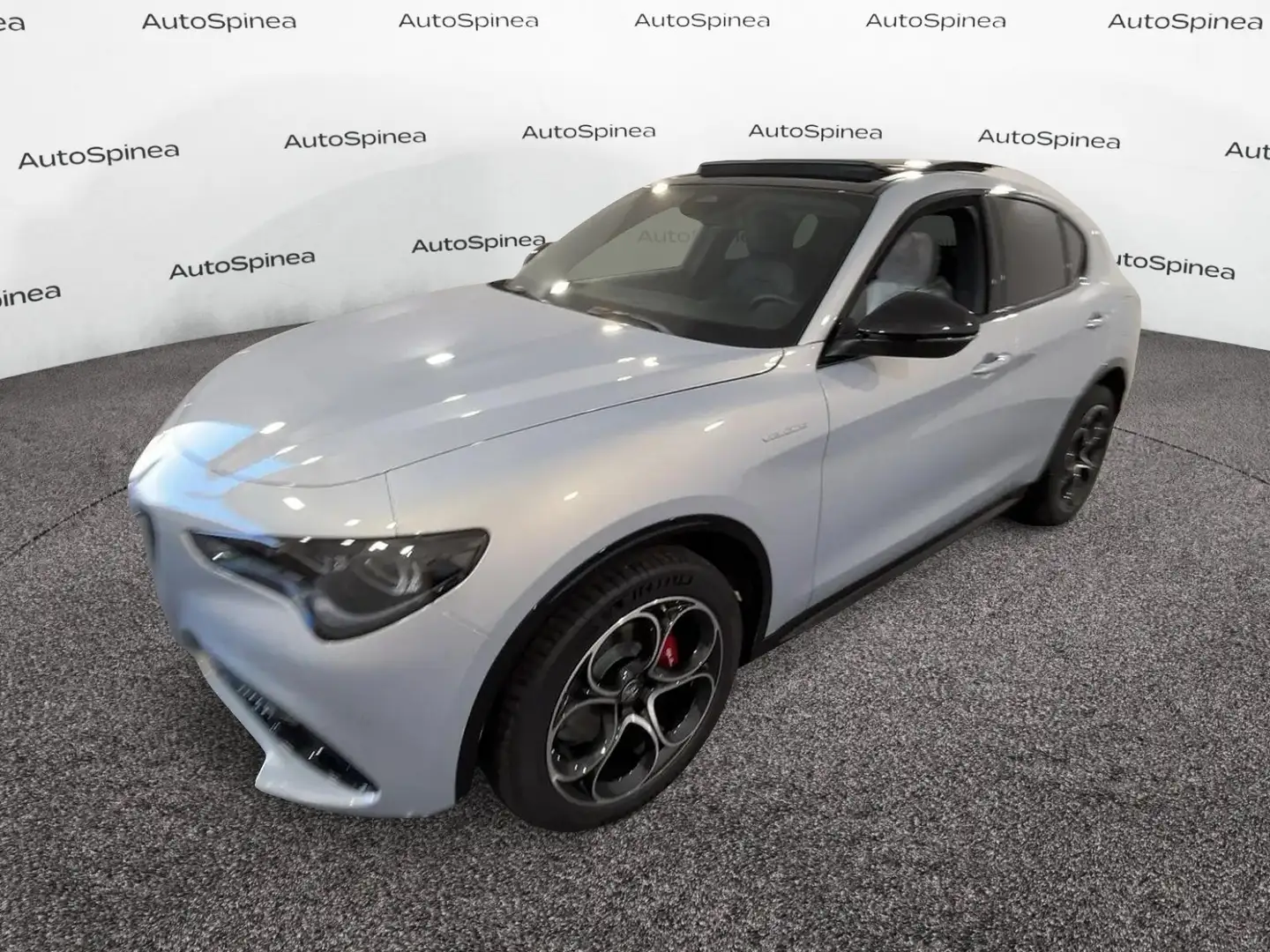 Alfa Romeo Stelvio 2.2 Turbodiesel 210 CV AT8 Q4 Veloce #tettoapribi Blu/Azzurro - 1