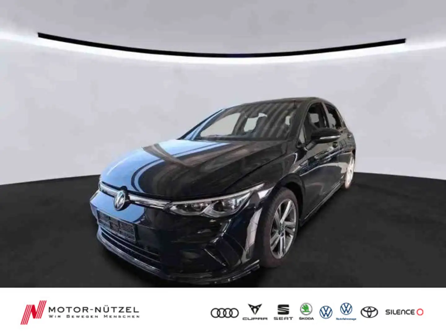 Volkswagen Golf VIII 1.5eTSI DSG R-LINE LEDplus+NAV+ACC+SHZ Schwarz - 1