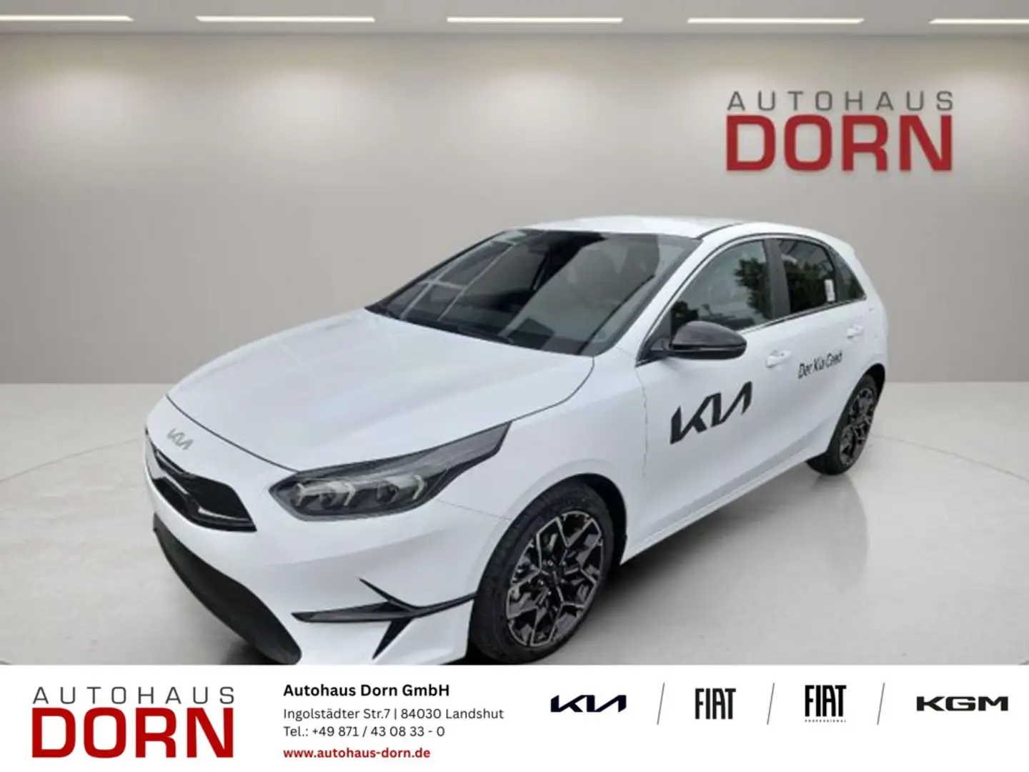 Kia Ceed / cee'd Weiß - 1