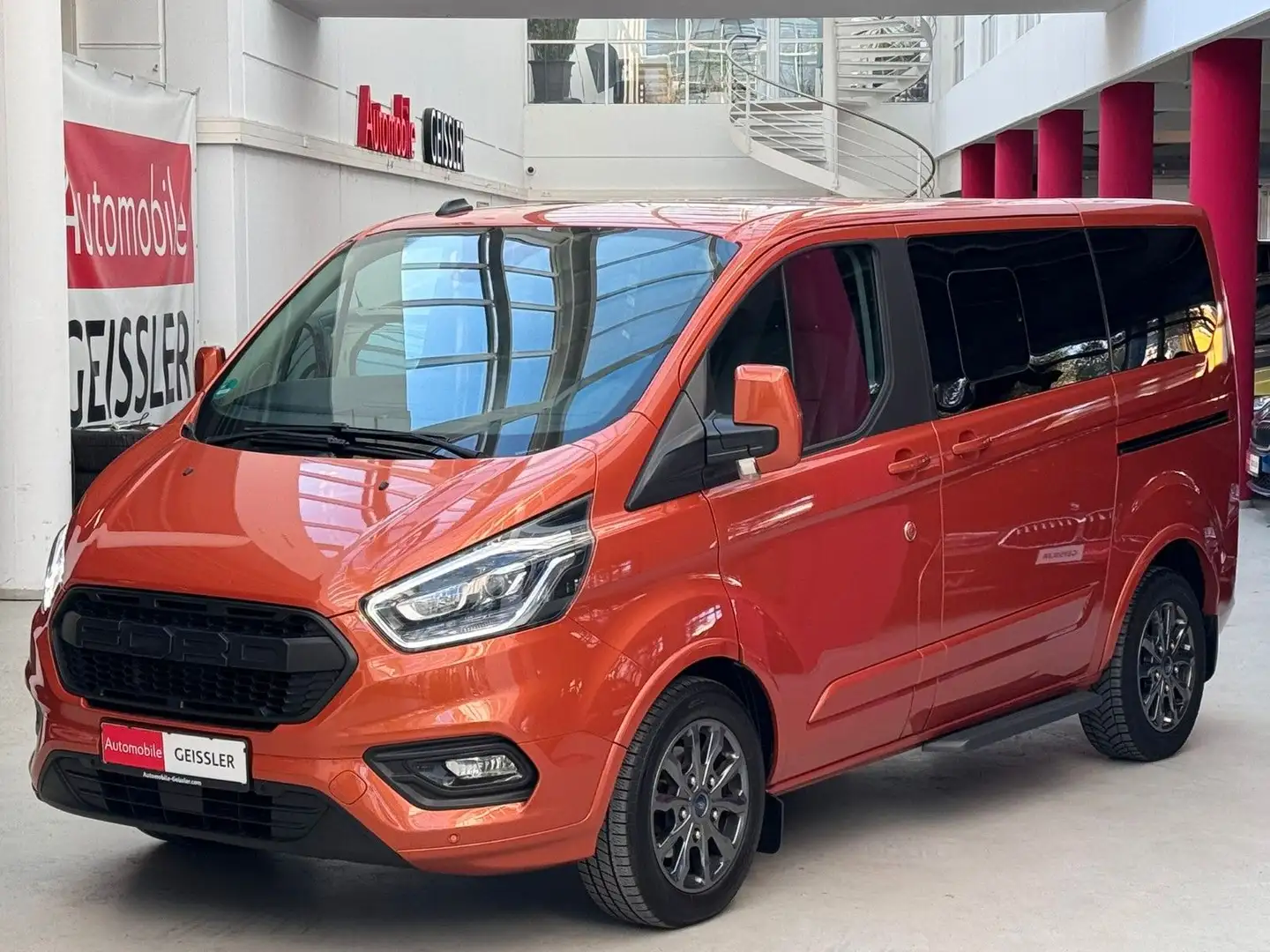 Ford Tourneo Custom Automatik Xenon AHK Kamera Orange - 1
