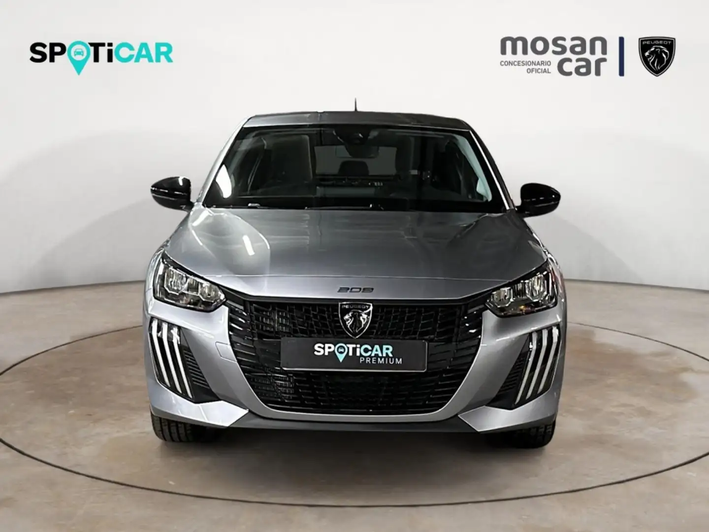 Peugeot 208 1.2 GASOLINA 100 STYLE MIRROR RADAR AR Gris - 2
