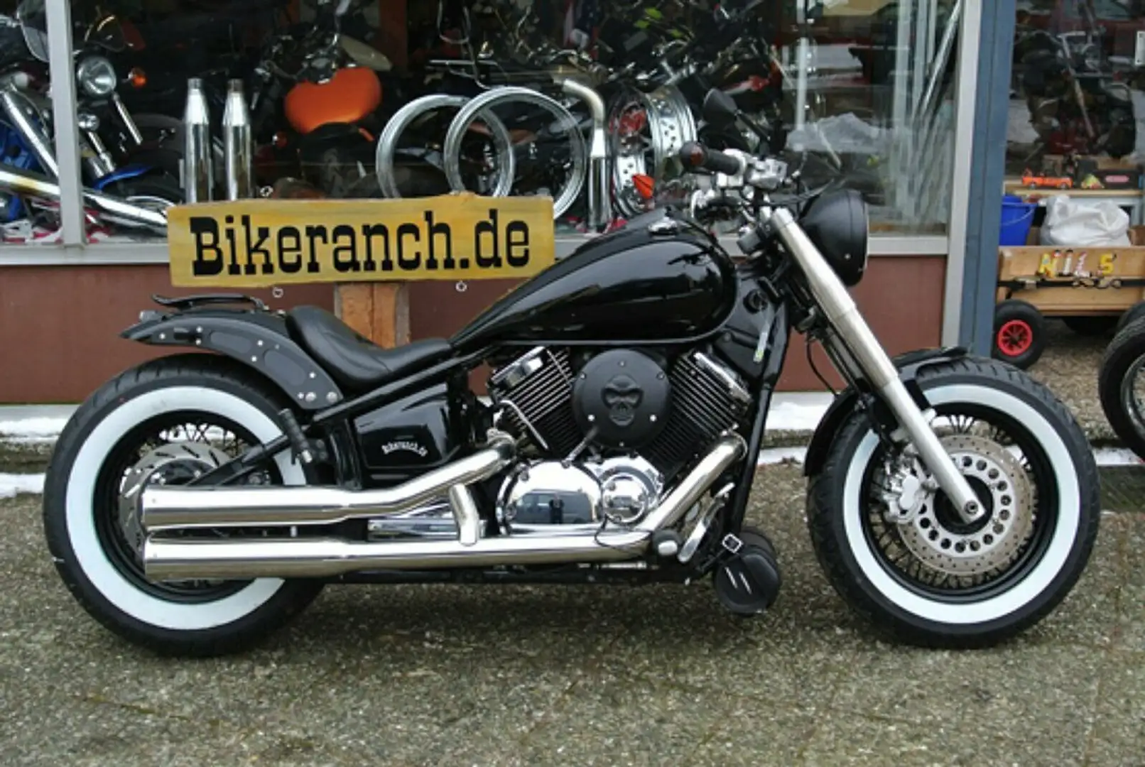 Yamaha XVS 1100 Classic* Black-Roadkill-Umbau* Neuzustand* 1.Hand* Schwarz - 2