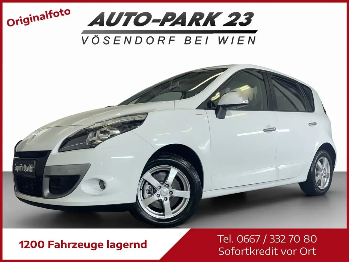 Renault Scenic Scénic DCI**AUTOMATIC*NAVI*NUR 70.000KM*MOD2012 Weiß - 1
