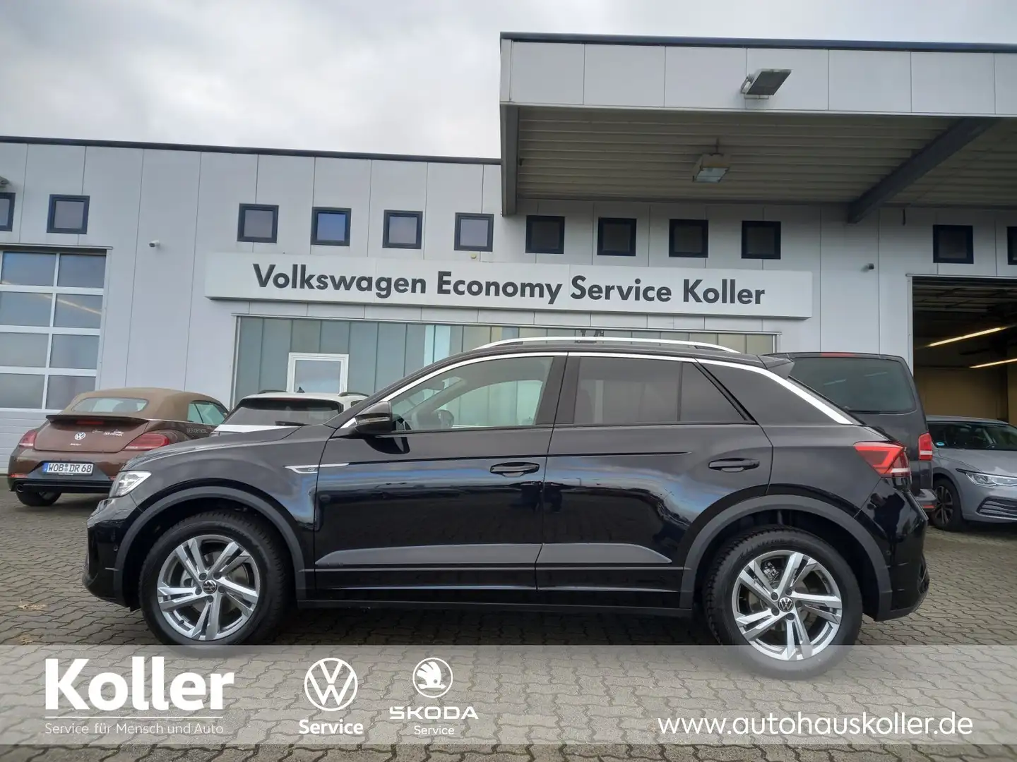 Volkswagen T-Roc T-Roc 1.5 TSI DSG R-Line AHK Navi Kamera GJR LED Noir - 2