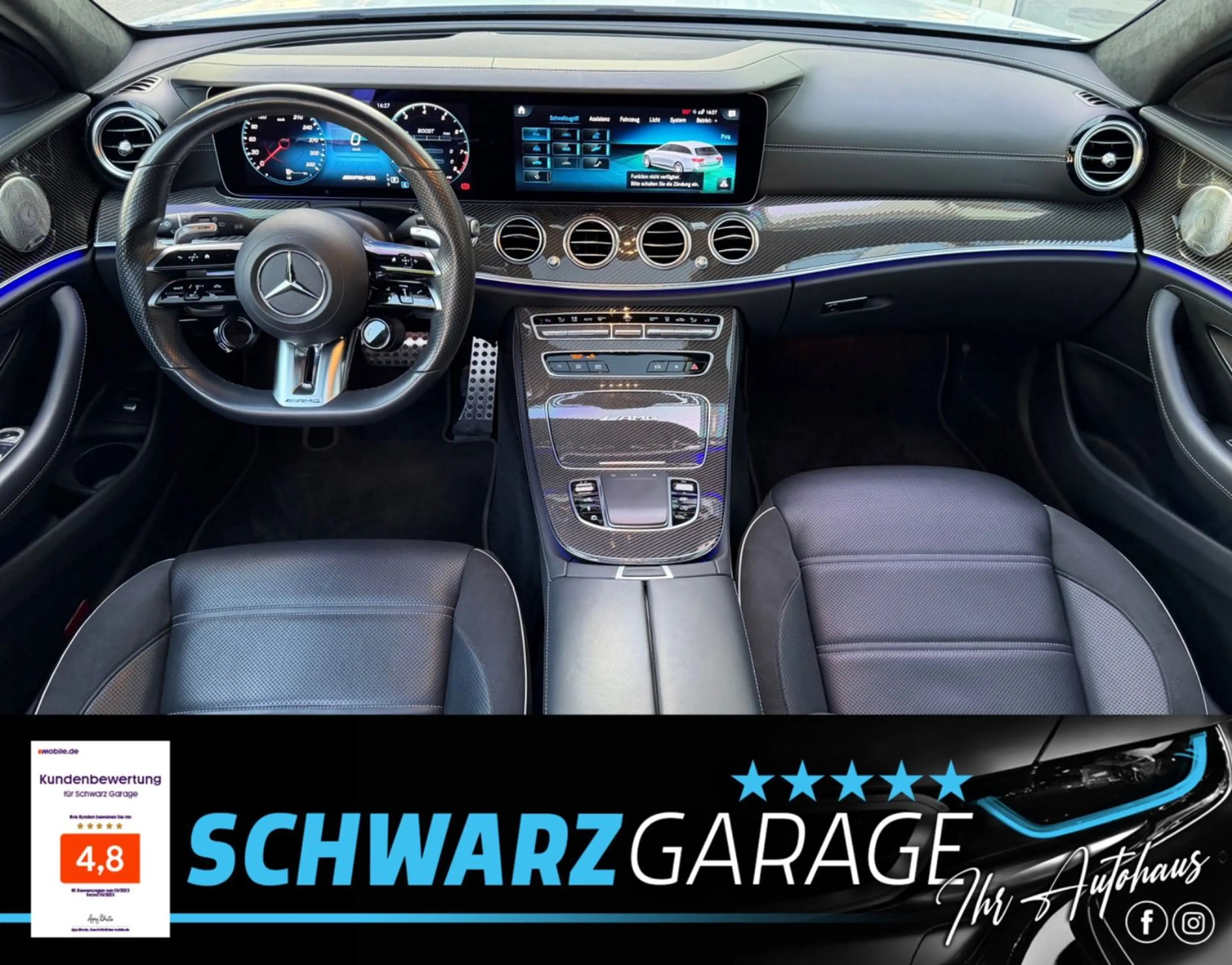 Mercedes-Benz E 63 AMG E 63 S AMG*JUNGE-STERNE*BURMESTER*PANO* — photo 13