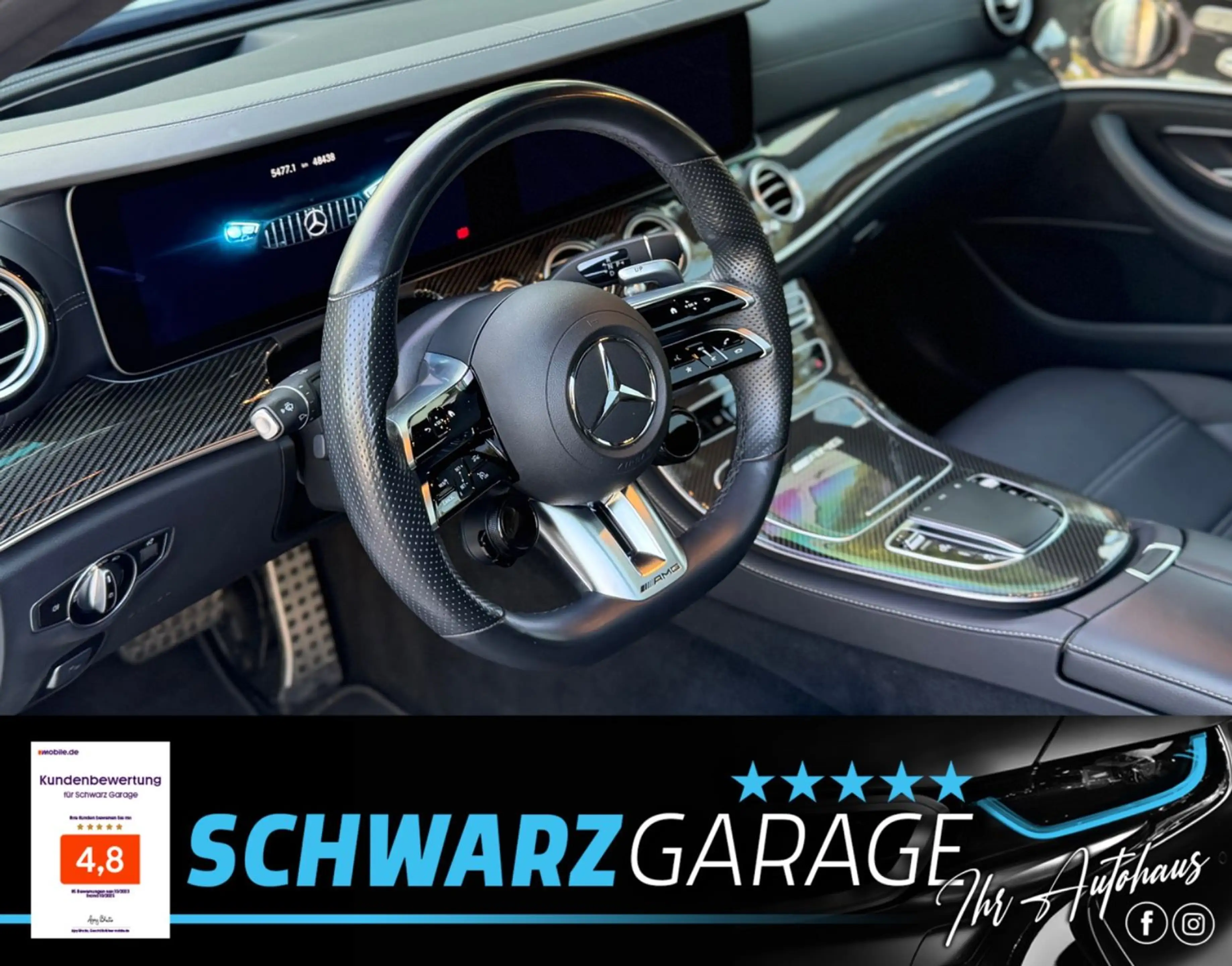 Mercedes-Benz E 63 AMG E 63 S AMG*JUNGE-STERNE*BURMESTER*PANO* — photo 7