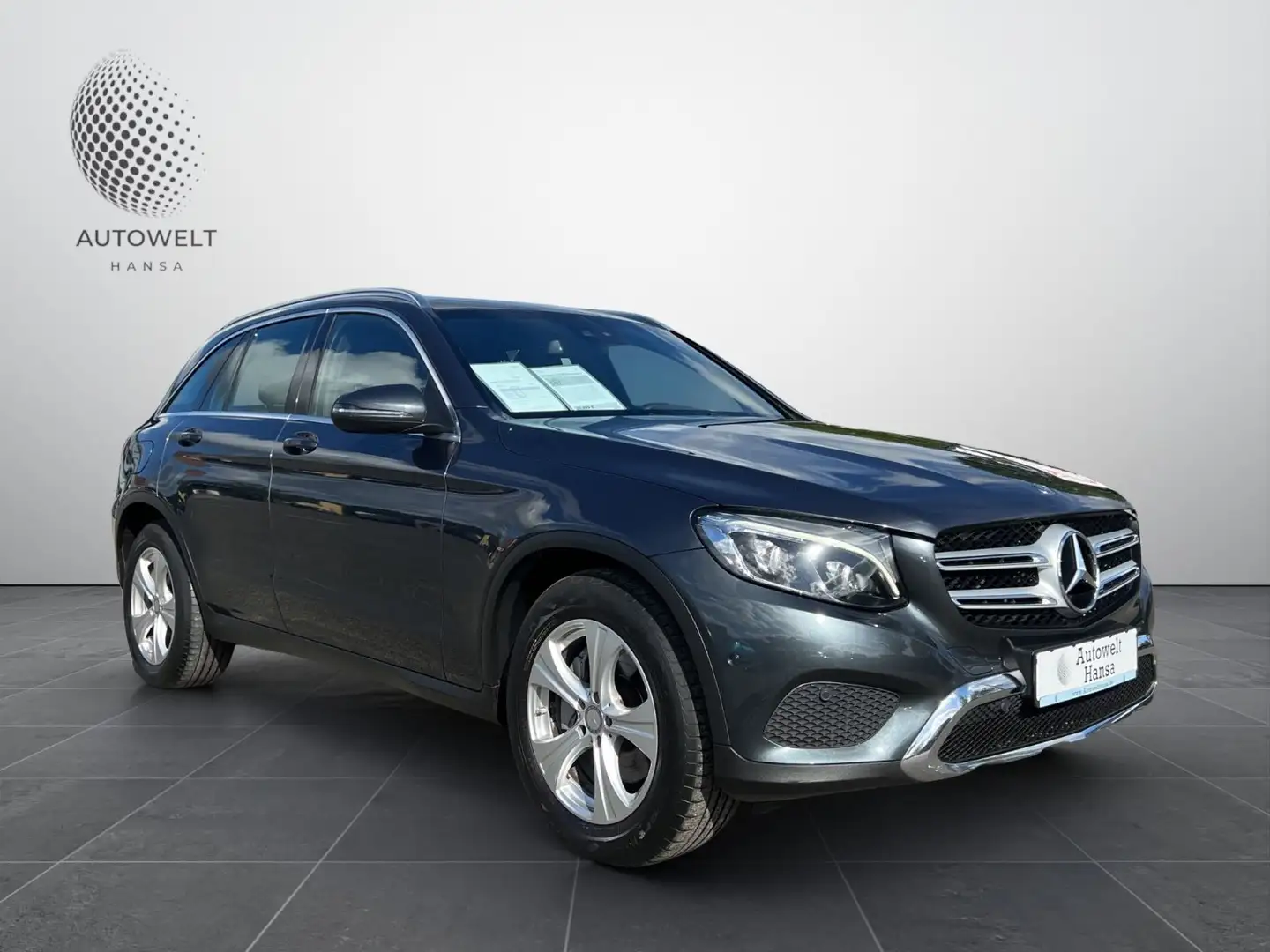 Mercedes-Benz GLC 220 d 4M/BURMESTER/PANO/AHK/LEDER/1.HD Gris - 2