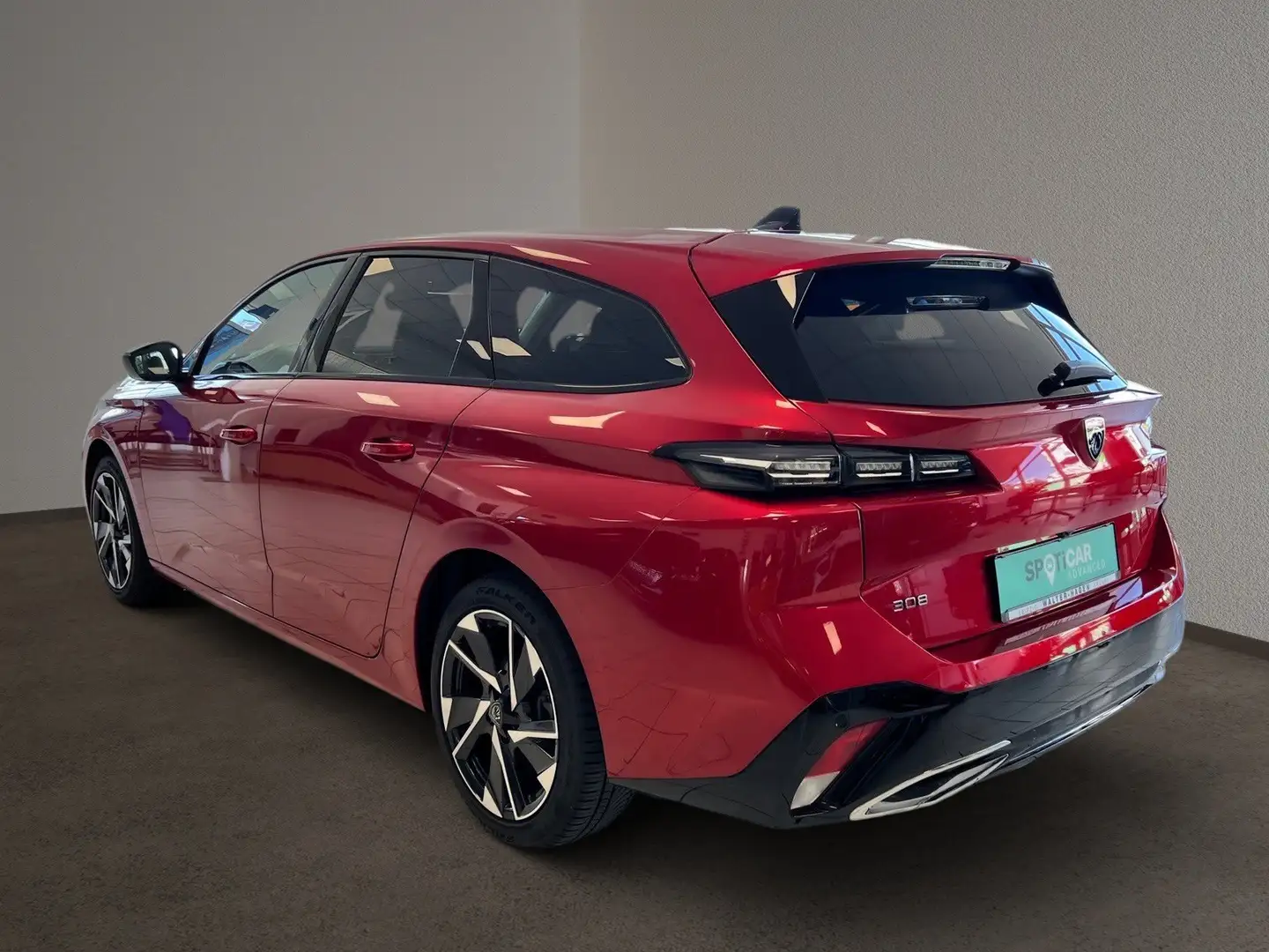 Peugeot 308 SW Allure 1.2 130 EAT8 PT PDC/RFK/SHZ/LED/DAB/NAVI Rot - 2